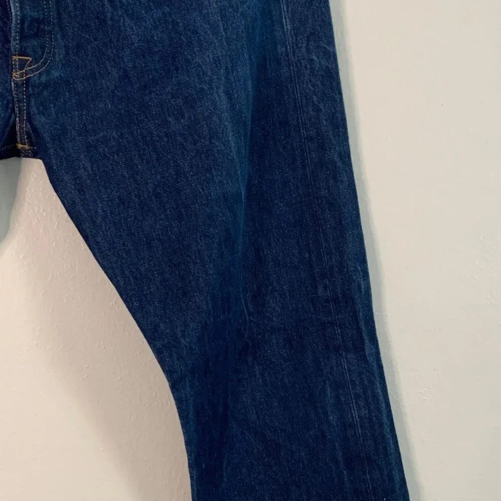 Levi’s 501 Original Fit Jeans Men’s 40x30 Dark Wash Button Fly Classic Straight